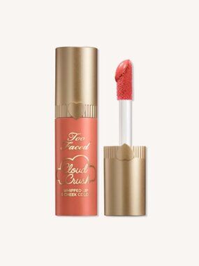 Too Faced Cloud Crush Whipped Lip & Cheek Color | Peach Blur (muted coral)